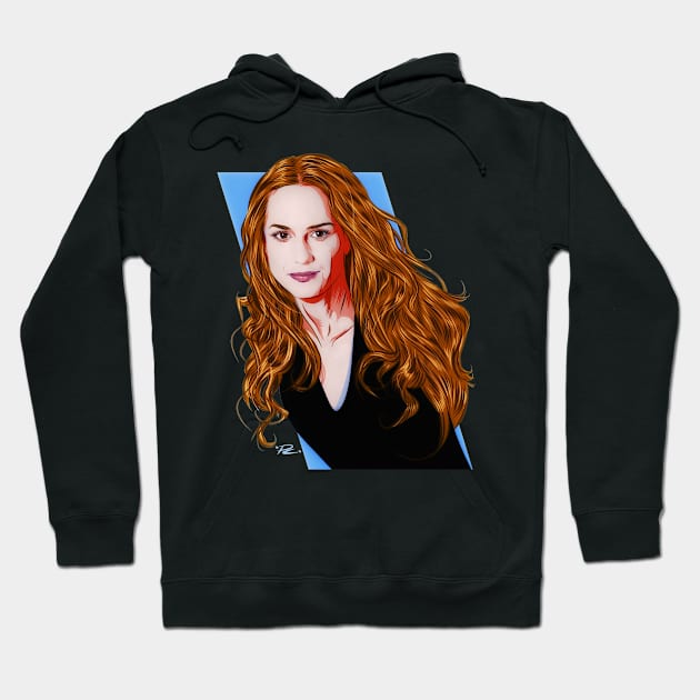 Holly Hunter - An illustration by Paul Cemmick Hoodie by PLAYDIGITAL2020